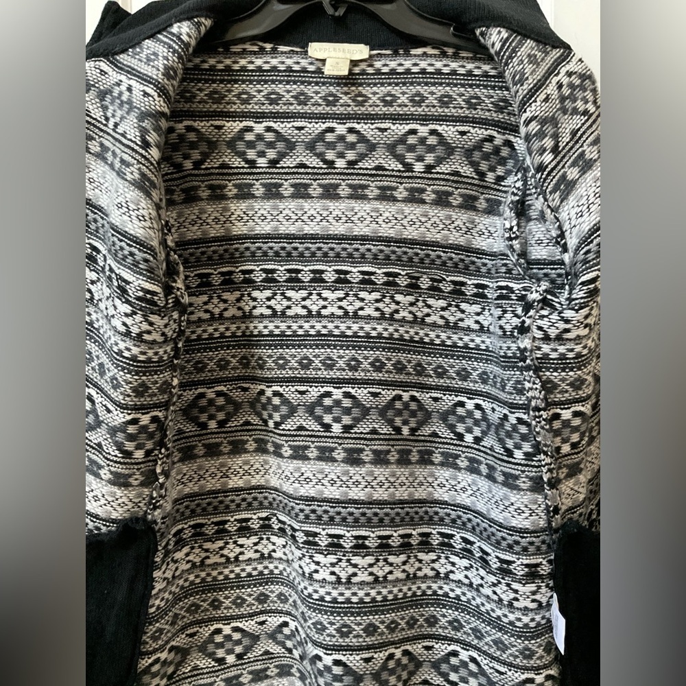 Appleseed's Nordic Full-Zip Sweater Jacket - Picture 4 of 6